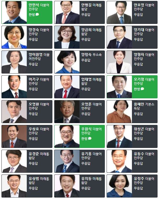 공수처 설치 촉구 서명