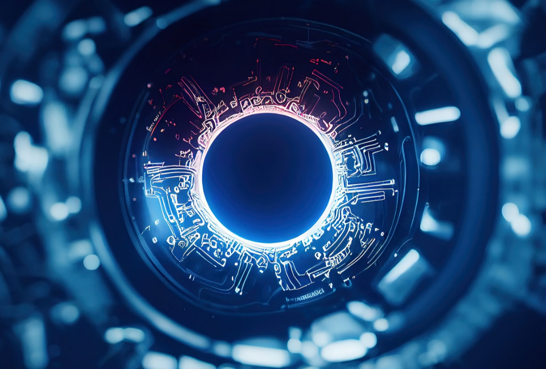 인공지능-AI-파란색-사이버눈동자