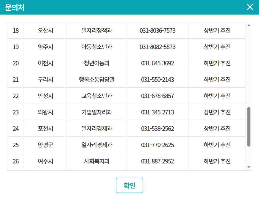 경기청년지원사업