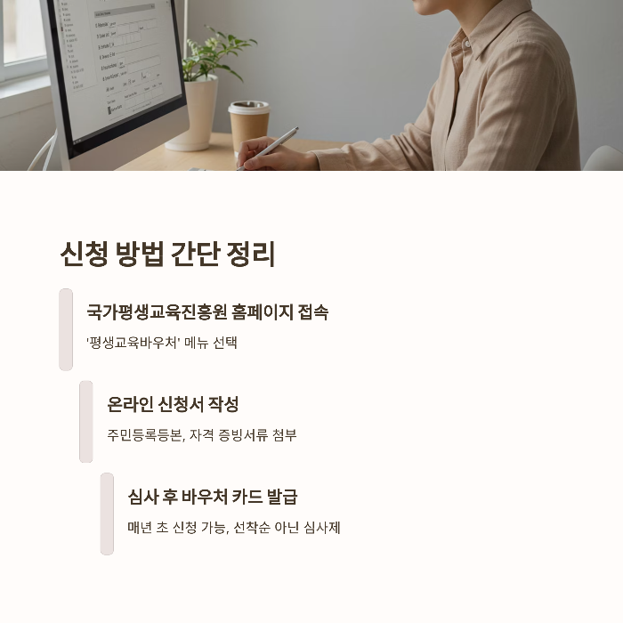 평생교육이용권 신청 19세