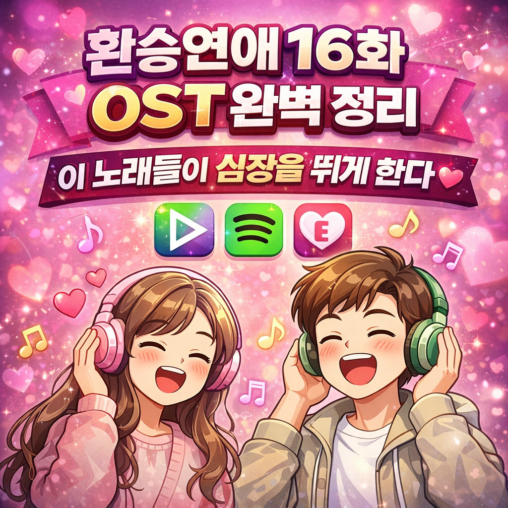 환승연애 16화 OST 들으러 가기