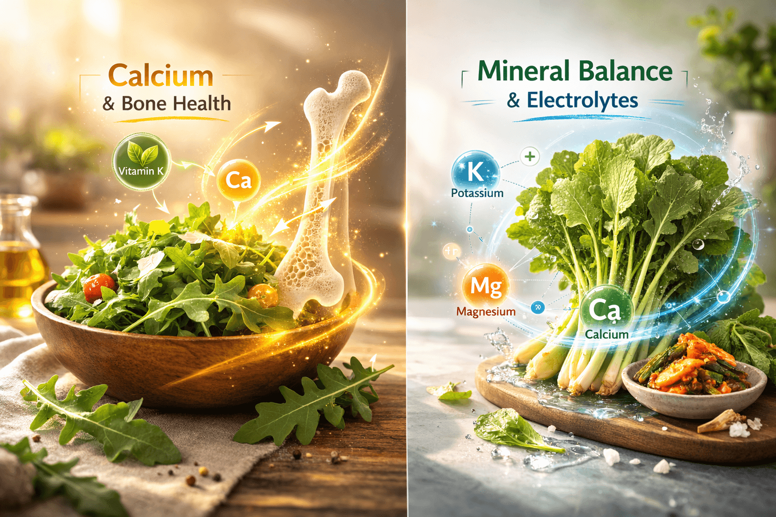 칼슘 함량과 대사 차이