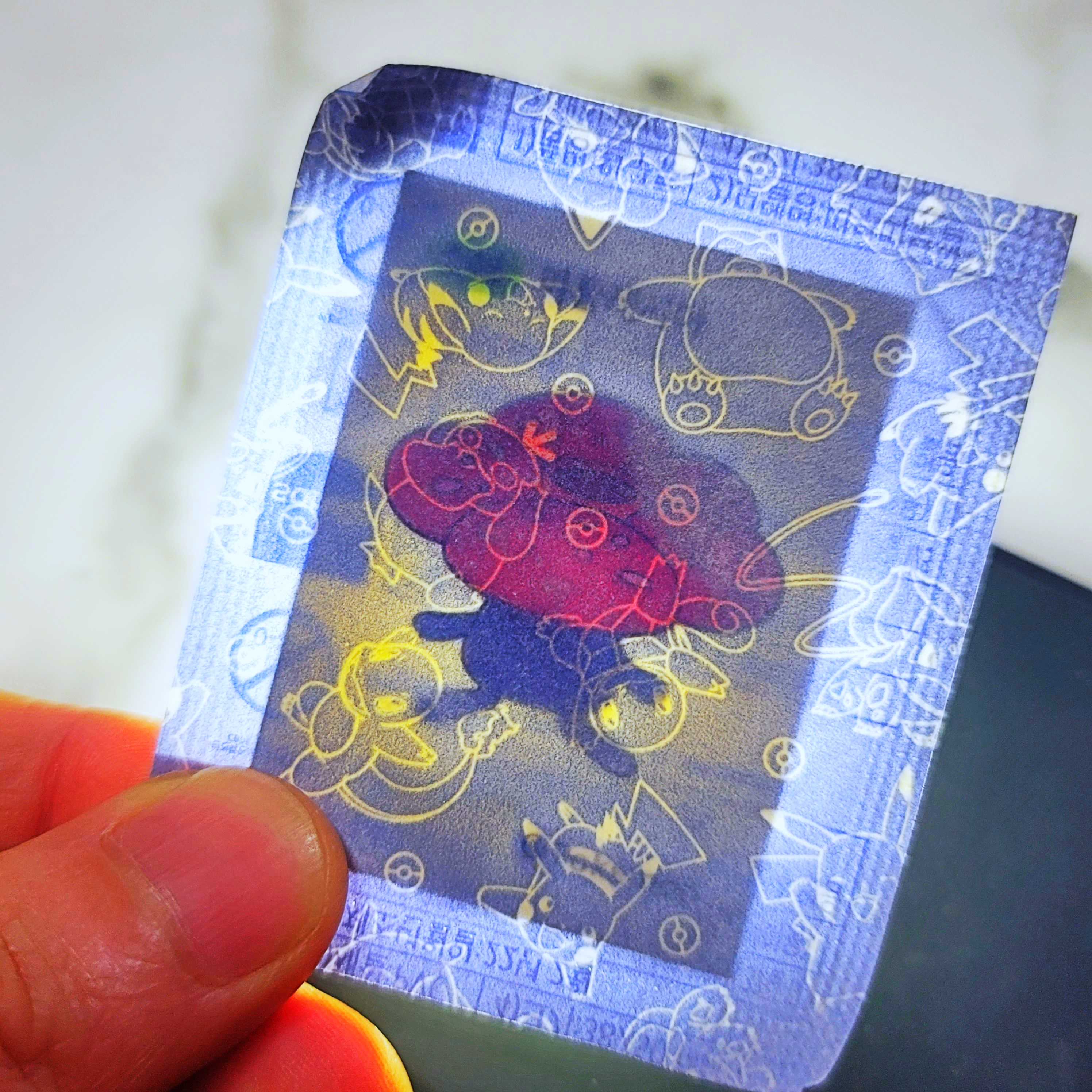 띠부띠부씰-라플라시아를-들고있다.