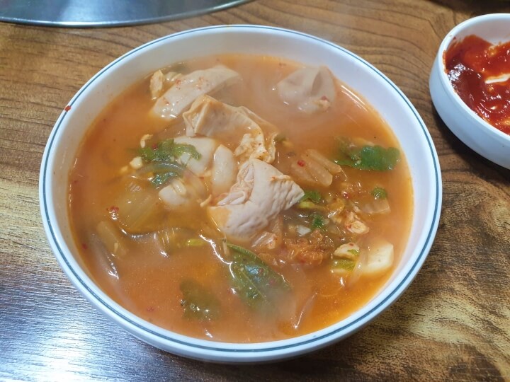 곱창전골찌개