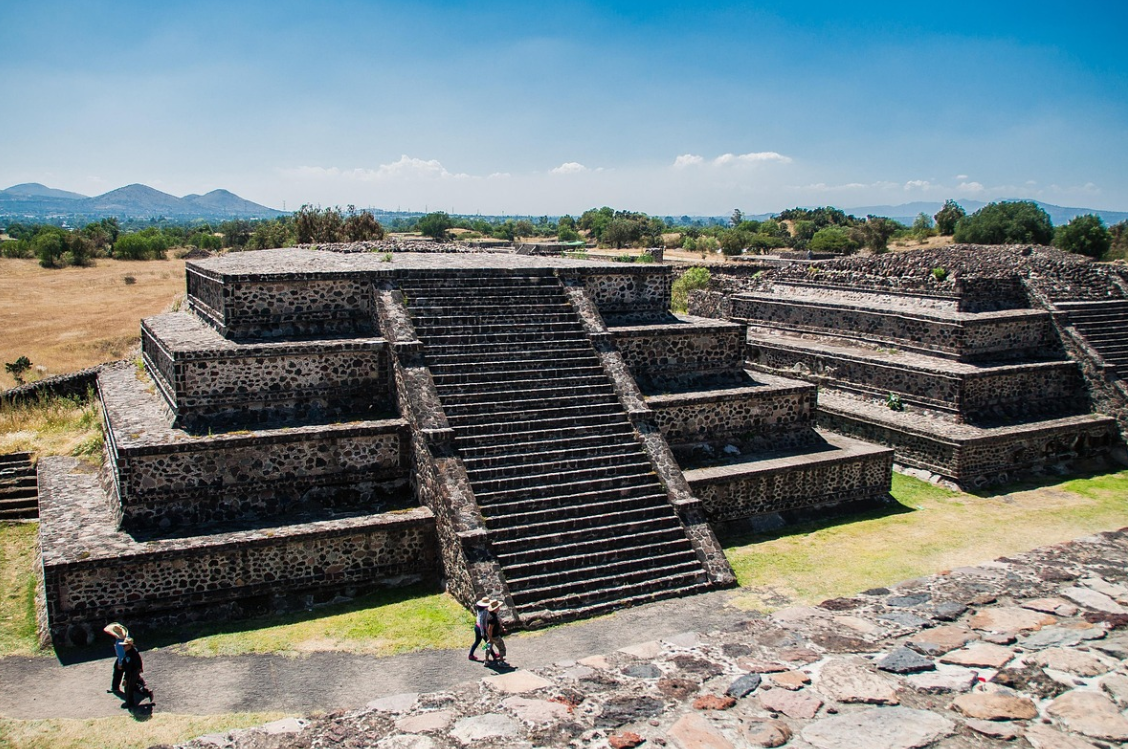 멕시코시티 테오티우아칸 피라미드 관련 사진