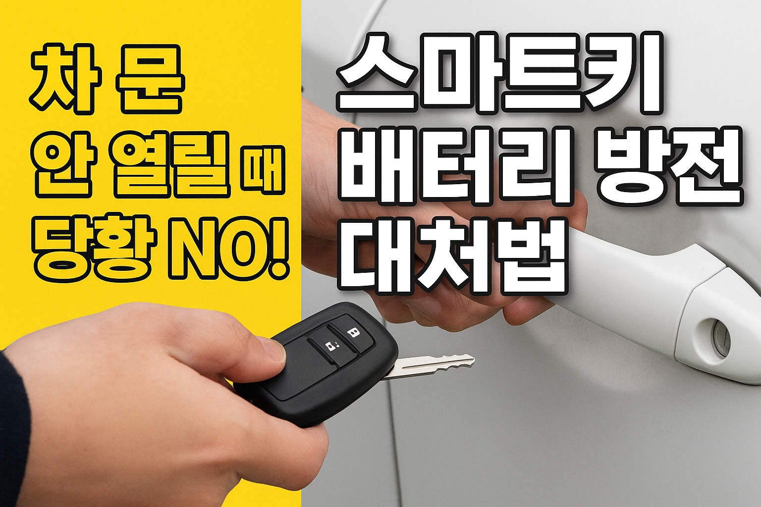 스마트키 배터리 방전