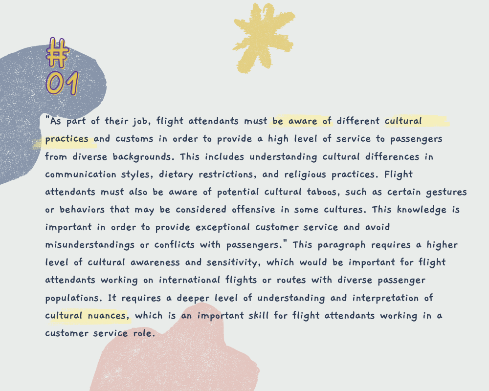 승무원 면접 기출문제