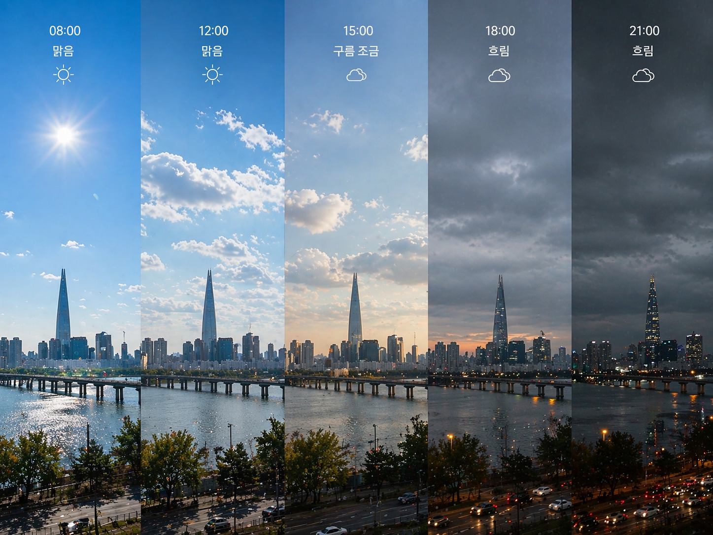 4월 8일 날씨 전국날씨 지역별 예보 총정리