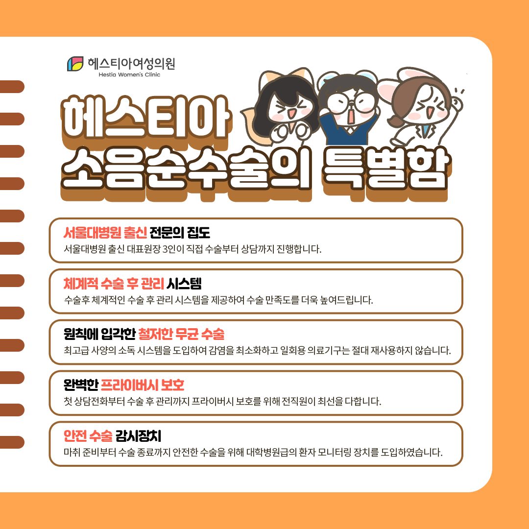 헤스티아 소음순수술의 특별함
