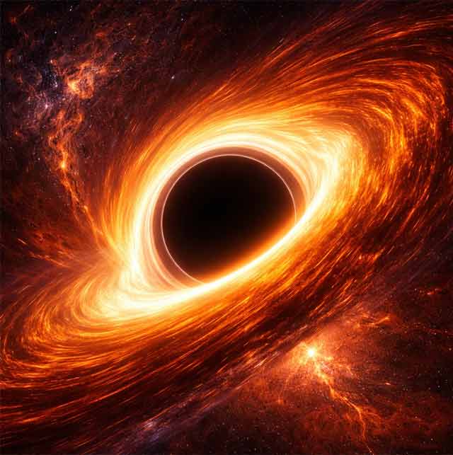 블랙홀 모습