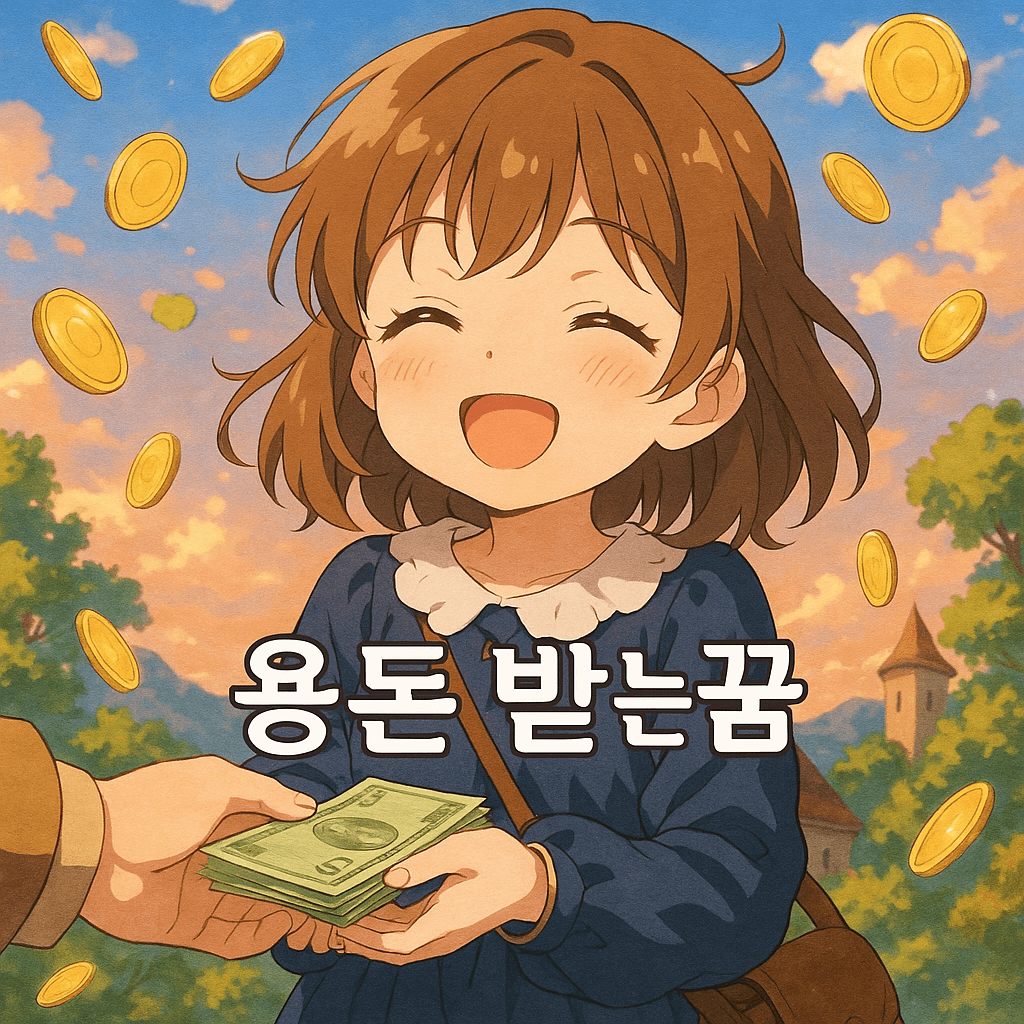 용돈 받는 꿈 해몽