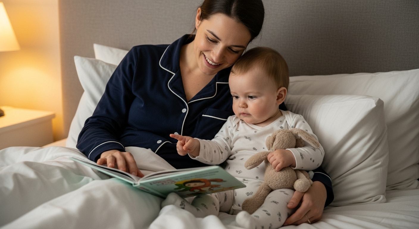 취침 전 육아의 습관