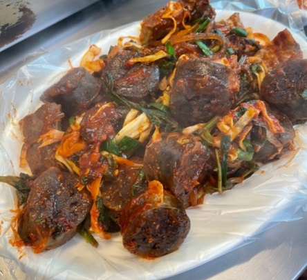 순대볶음
