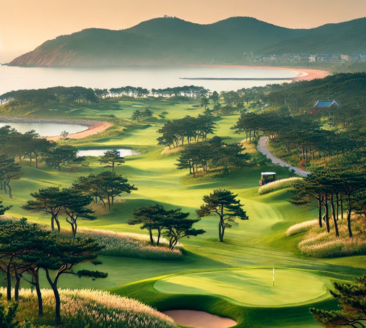 중국 연태 골프여행 관련 사진