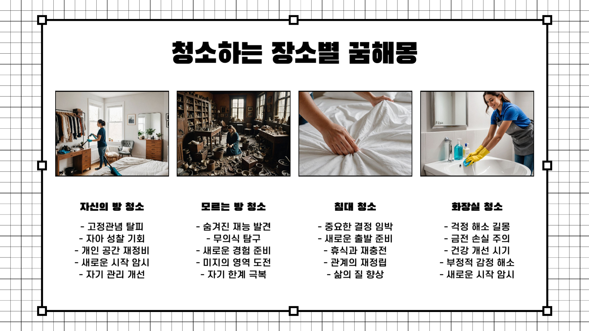 청소하는 꿈해몽