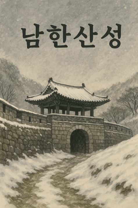 겨울의 남한산성