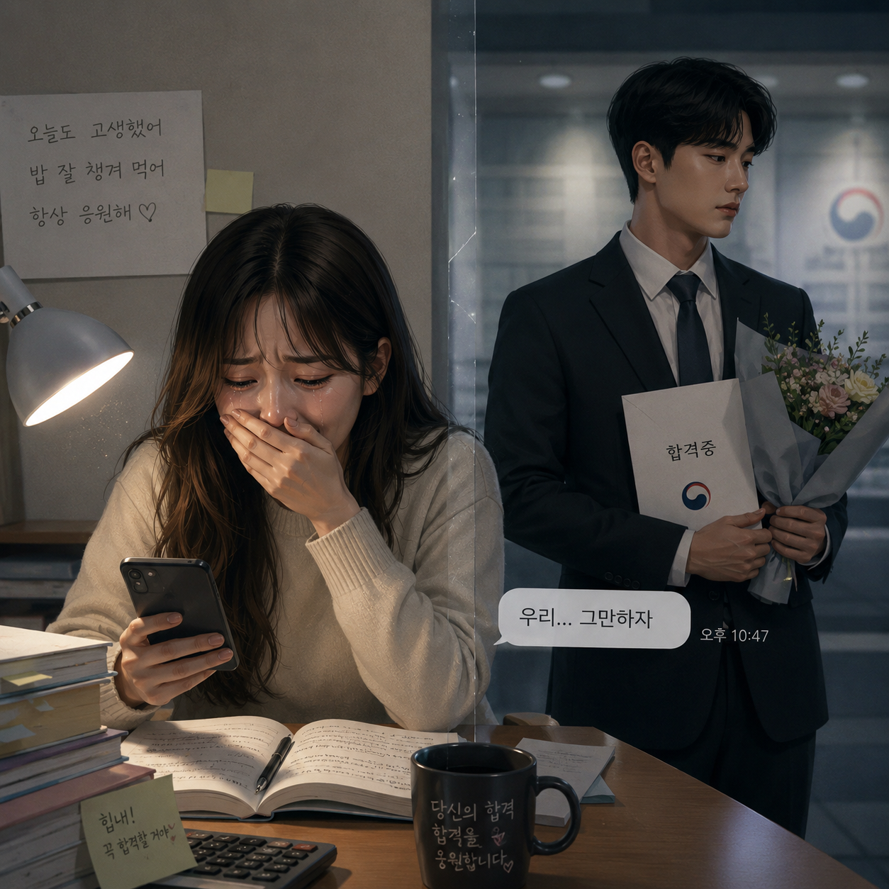 공무원 합격 후 이별 통보한 남자