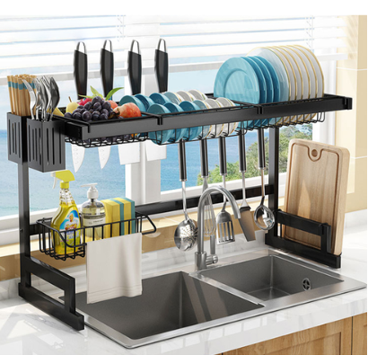 스테인리스 싱크대 선반형 식기 건조대(62cm/82cm)