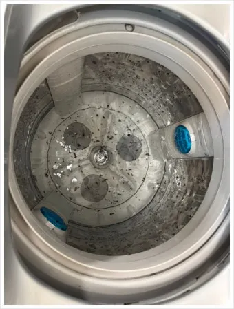 세탁기 통청소 과탄산소다와 뜨거운물 사용 통돌이 드럼 차이_11