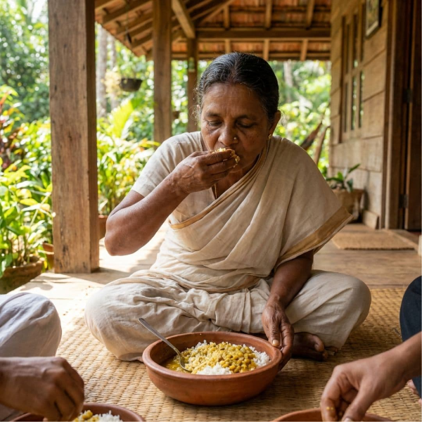 동서양 테이블 매너 중 손으로 먹는 행위에 담긴 영성