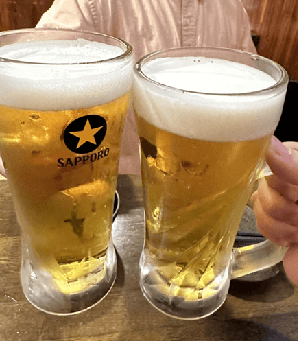 생맥주-2잔-기가-막히게-맛있음