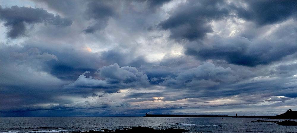 제주 법환바다 일몰