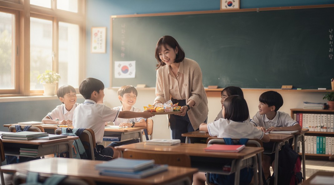 학교 급식'과 '학급 간식'의 차이