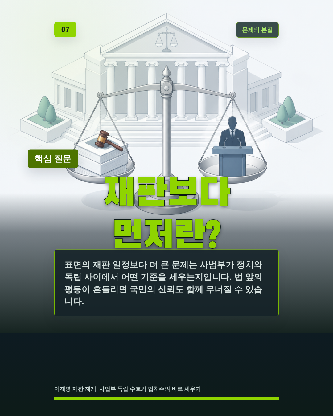 재판보다 먼저란?