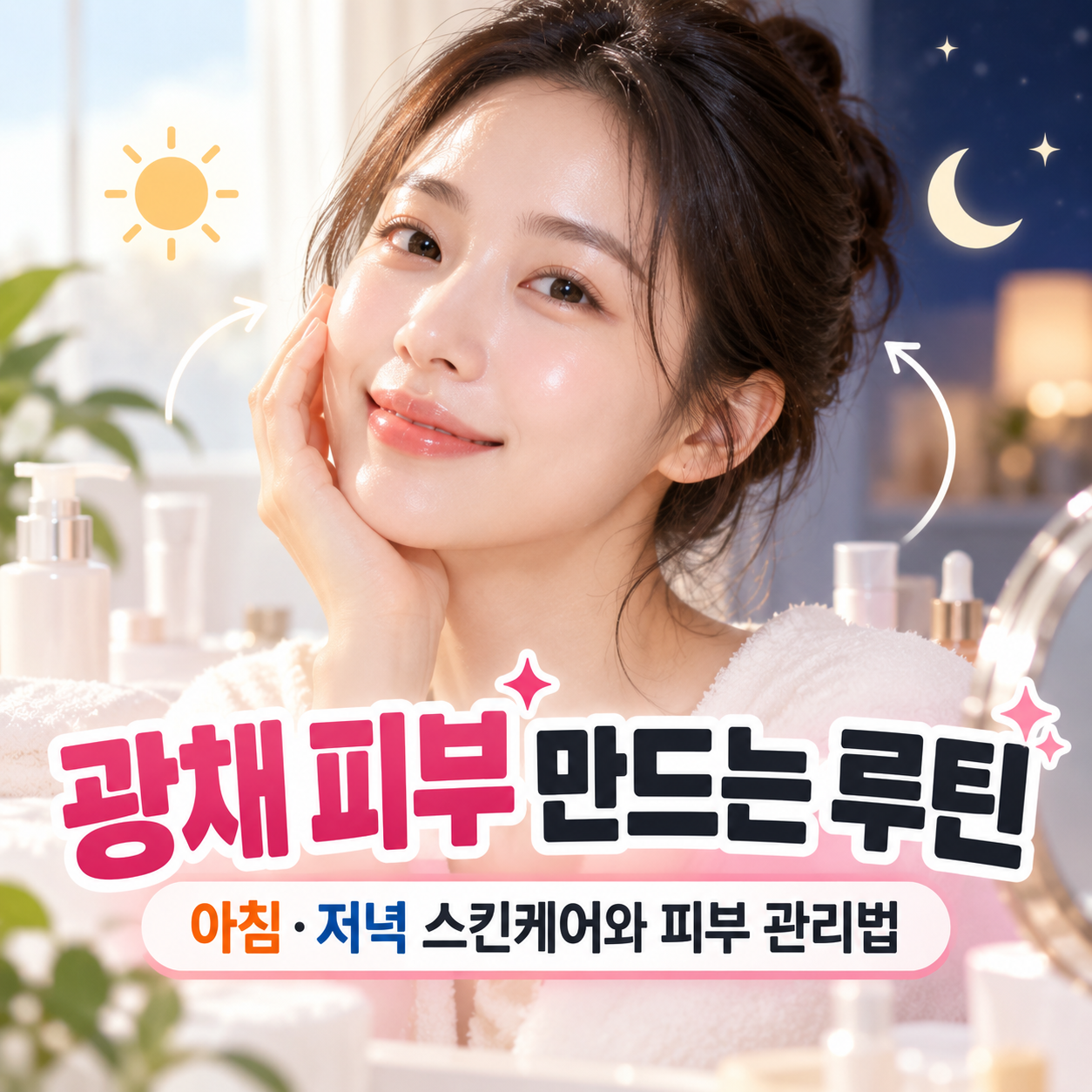 광채 피부 만드는 루틴