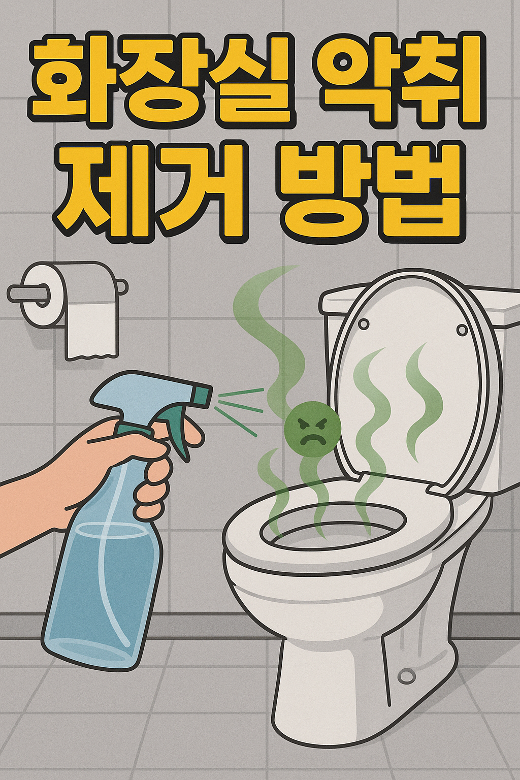 화장실 악취제거 방법