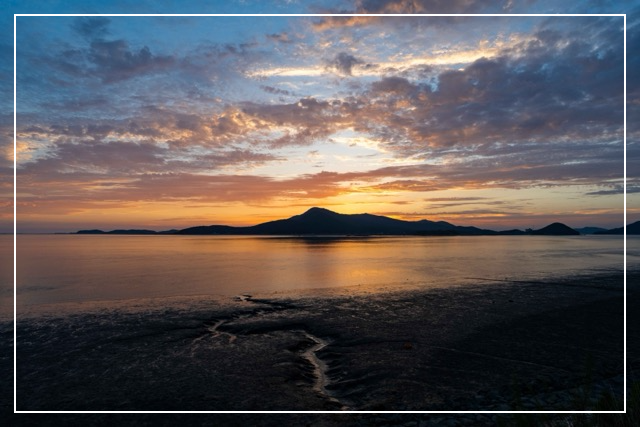 강화도 노을 이미지