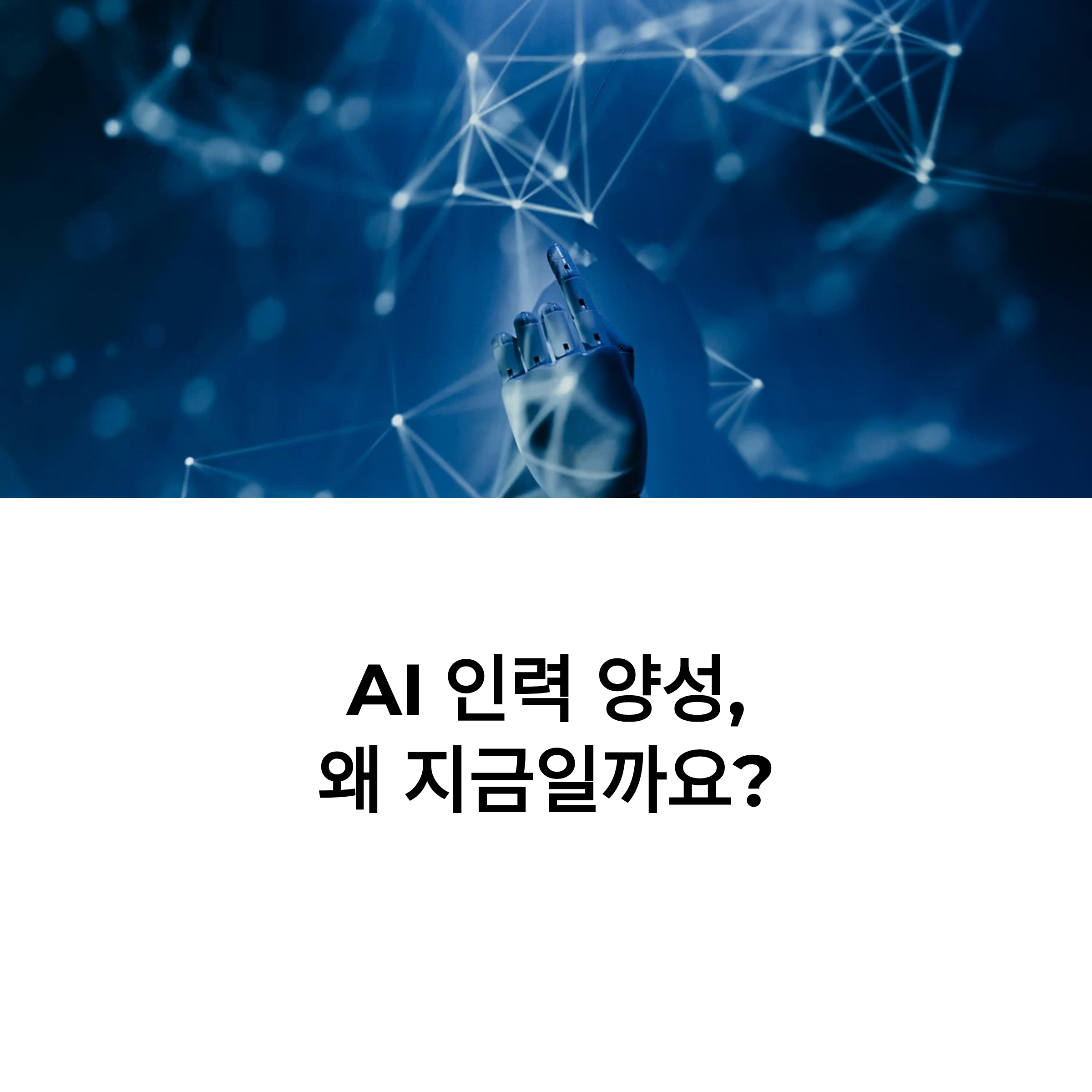 AI 인력 양성