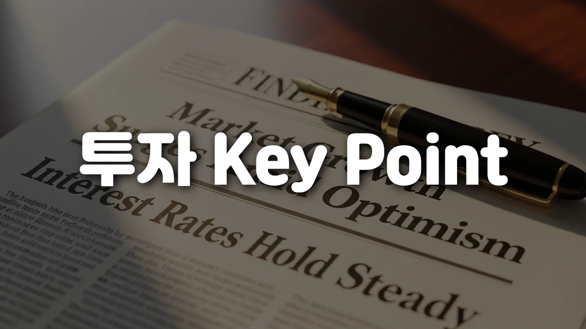 투자 Key Point