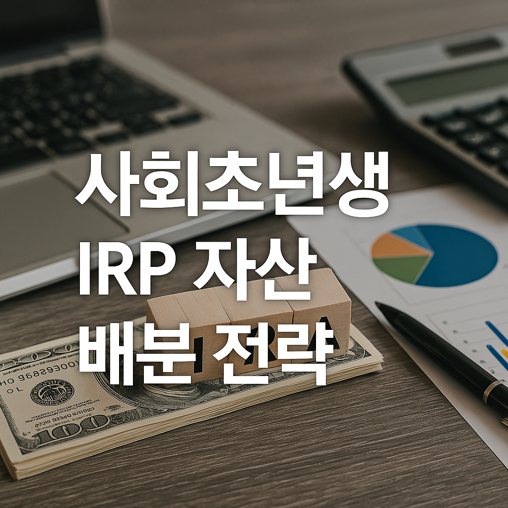 사회초년생을 위한 IRP 자산배분 전략