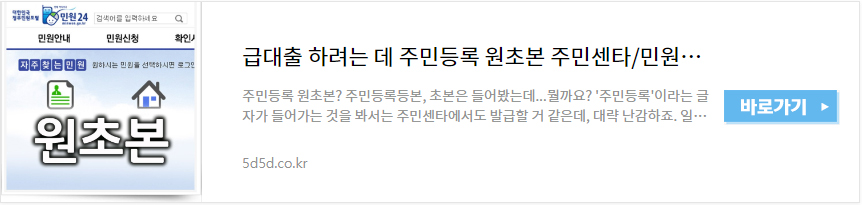 긴급 소액생계비 대출