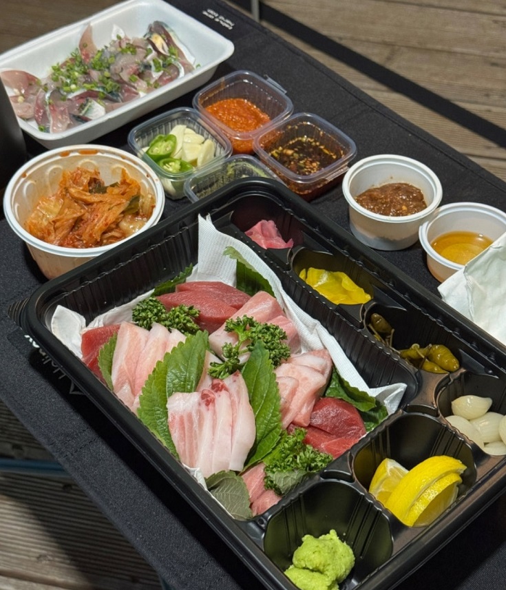 통영-욕지도-생참치-요참치