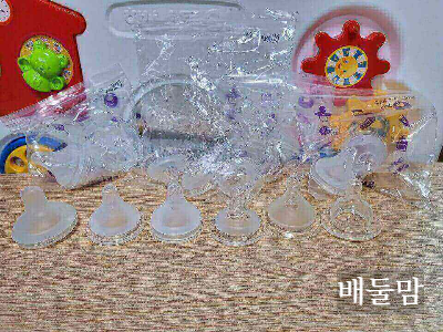 교체 해 본 꼭지들 사진.