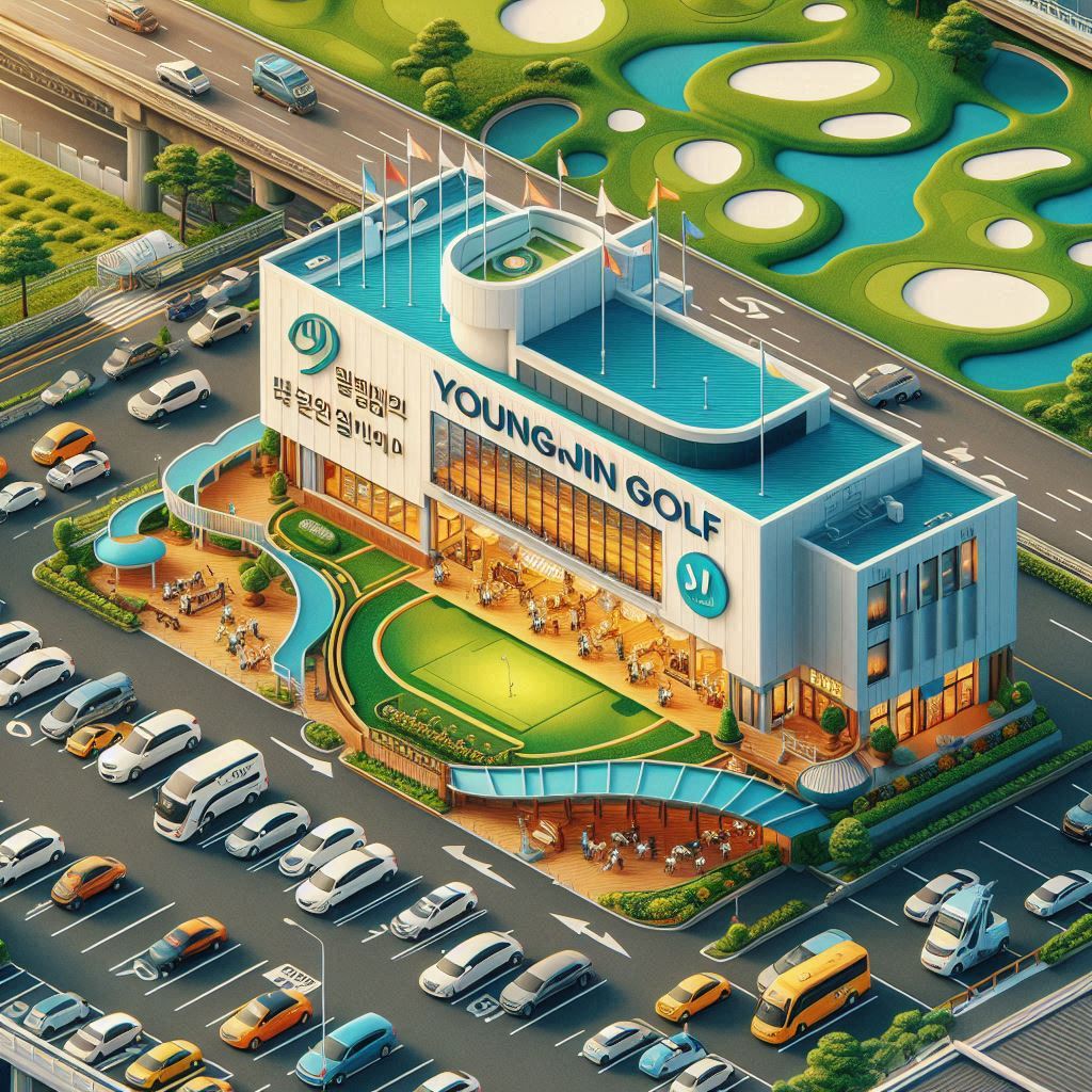 영진골프실외연습장 배경