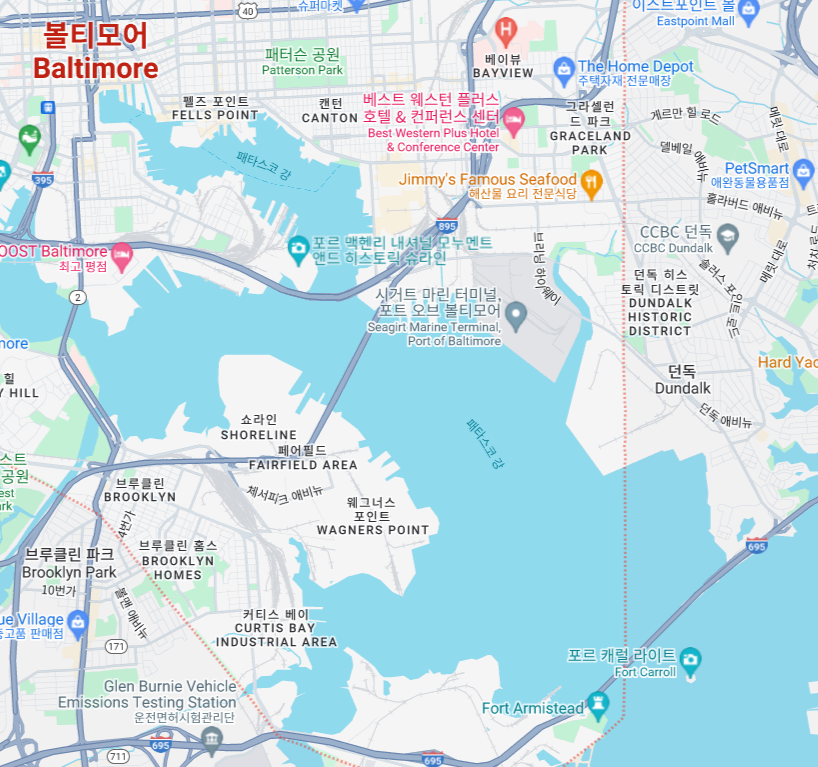 볼티모어 위치