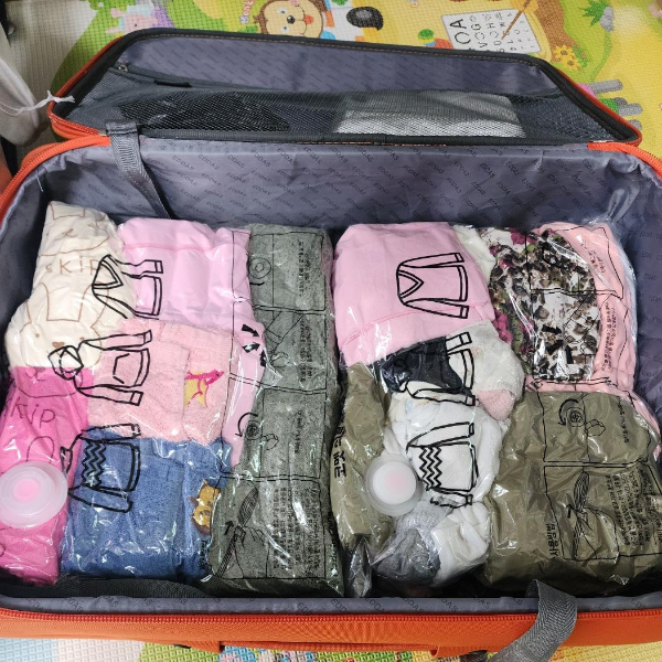 가족여행 짐싸기