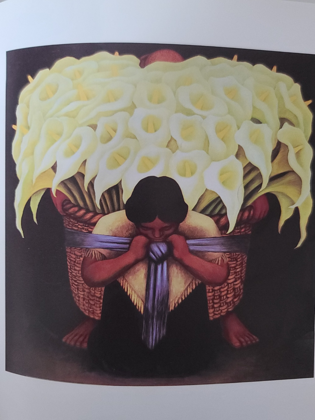 꽃 노점상 그림