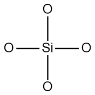 Lewis structure of SiO4^4- ion