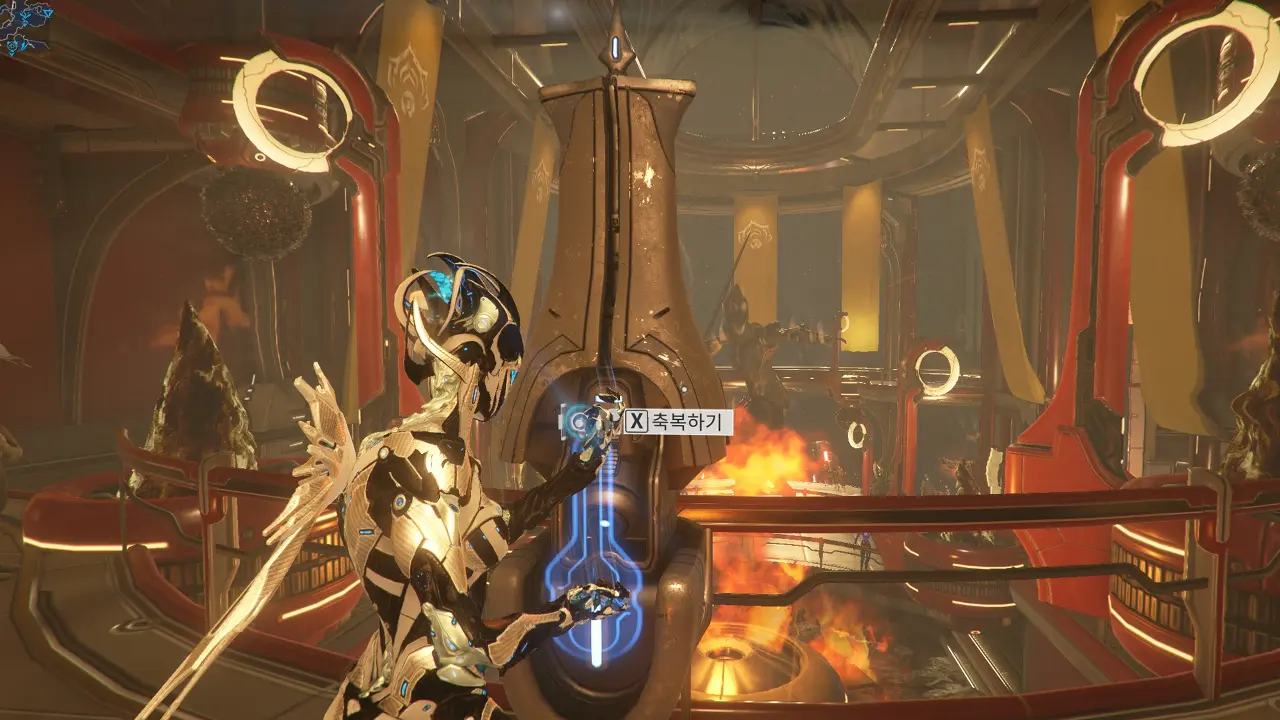 워프레임 릴레이 축복