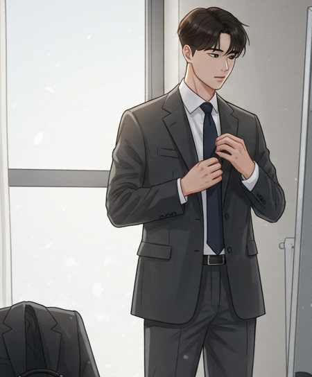 청년 지원금 면접 상담 준비하는 모습