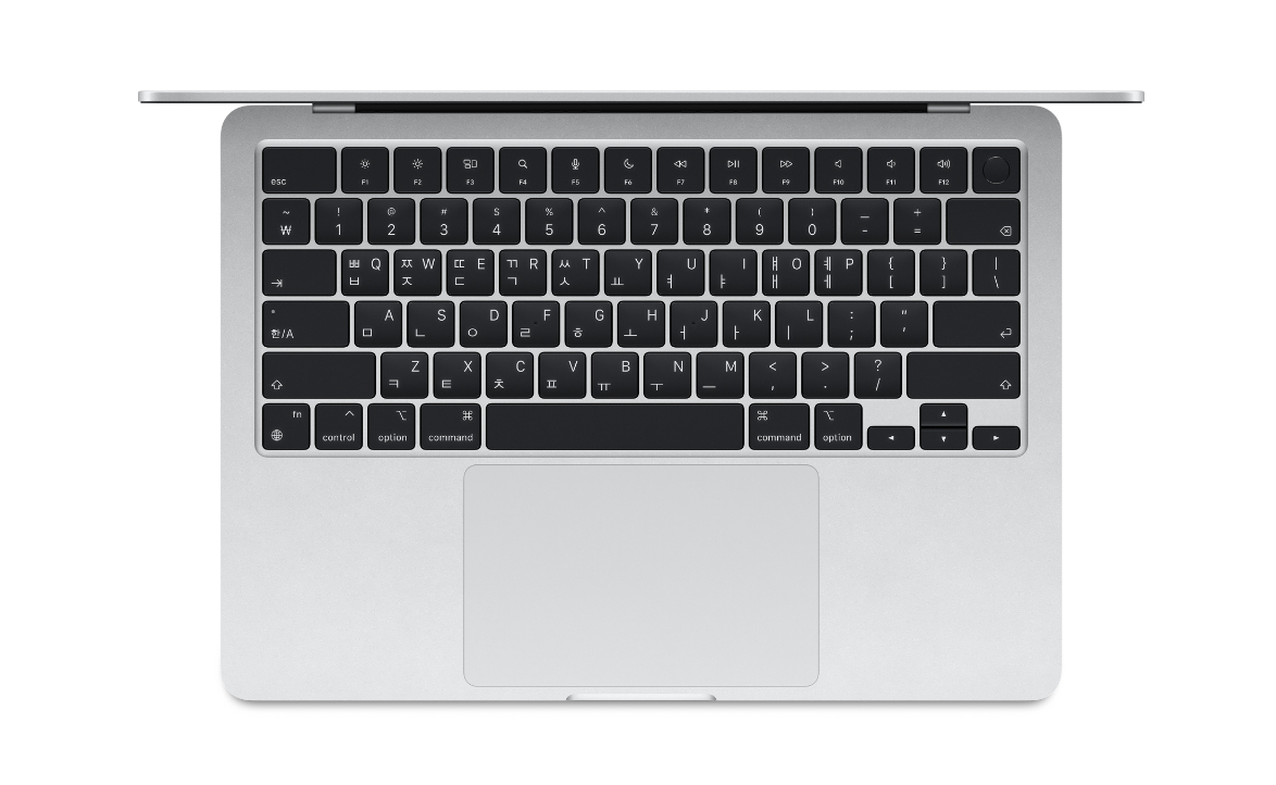 애플 맥북 에어 13인치 모델(M2 칩) 색상 미드나이트, 스타라이트, 스페이스그레이, 실버