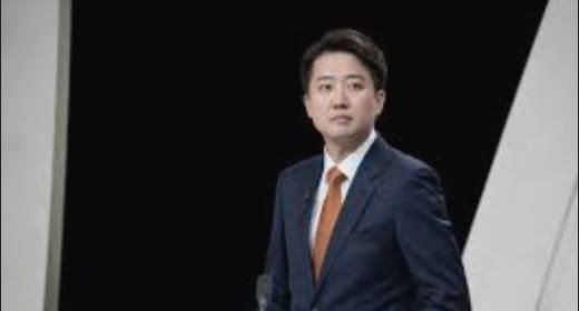 TV 토론장에의 이준석 개혁신당 의원