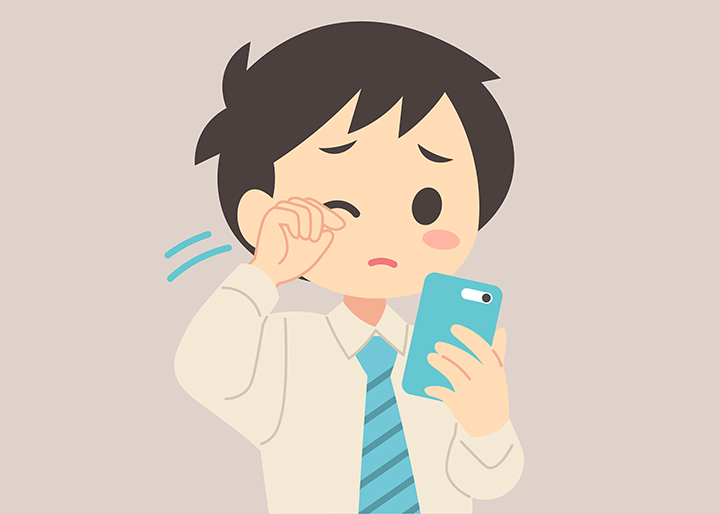 눈이-불편한-남성