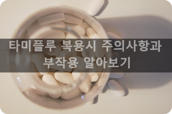 타미플루 주의사항