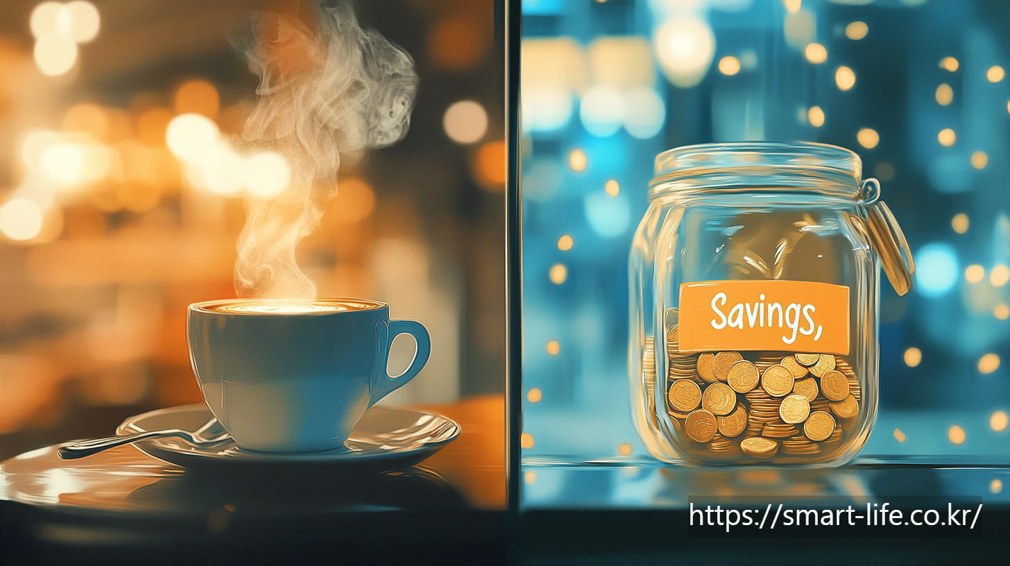 커피와 저금통