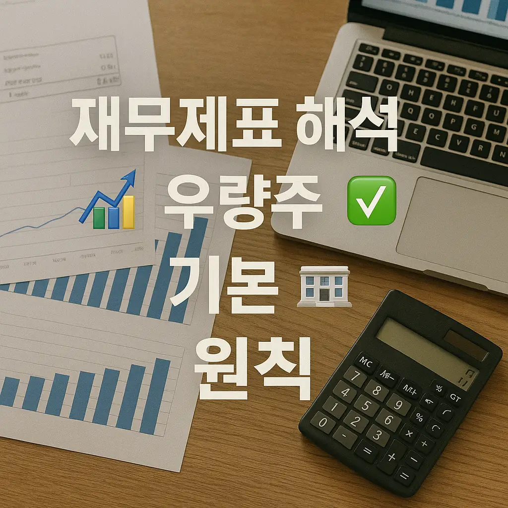 재무제표, 왜 우량주 투자의 나침반일까요?